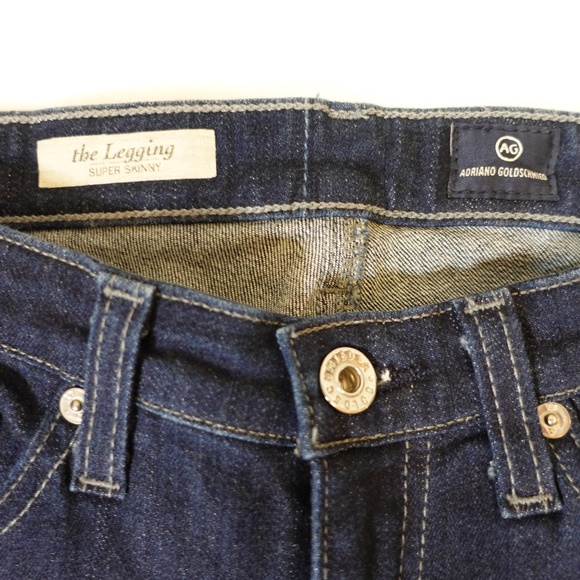 AG Jeans The Legging Super Skinny Dark Wash, NEW Without Tags - Picture 3 of 7